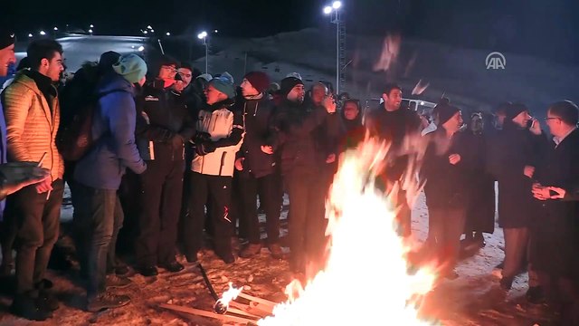 Kayak sezonu Palandöken'de başladı - ERZURUM