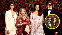 Deepika - Ranveer Reception: Aishwarya Rai, Amitabh, Shweta Bachchan & Jaya at party | FilmiBeat