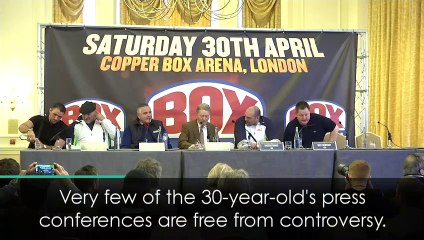 The moments that Tyson Fury left us open-mouthed