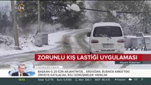 Zorunlu kış lastiği uygulaması başlıyor