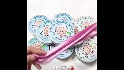 Liquid glass putty - satisfying slime ASMR video compilation