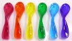 Spoon Soft Jelly Pudding Gummy DIY Learn Colors Slime Surprise Eggs Toys