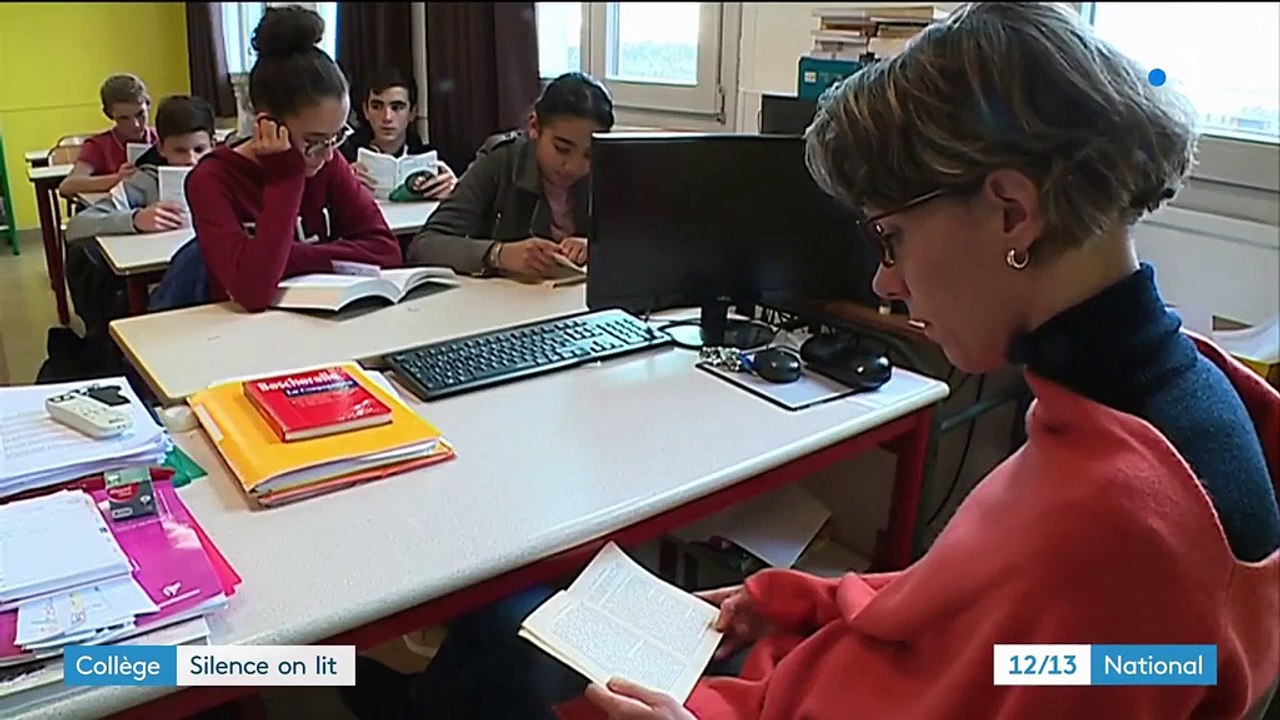 Marne : un quart d'heure de lecture par jour pour tout le collège