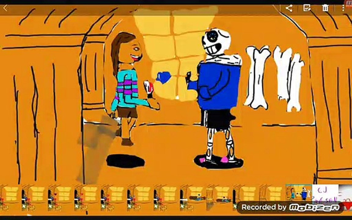 Combat Sans Vs Chara - Undertale
