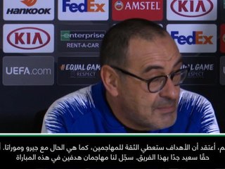 عام: كرة قدم: من المهم أن يكون لديك هدافان واثقين من أنفسهما- ساري