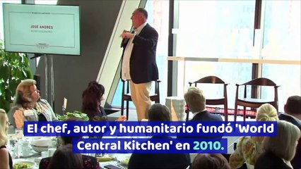El chef José Andrés es nominado al Premio Nobel de la Paz