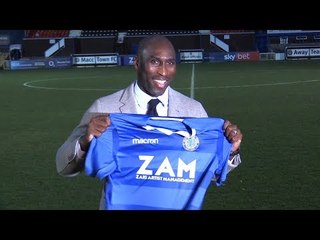 Sol Campbell Takes Over At Macclesfield Town