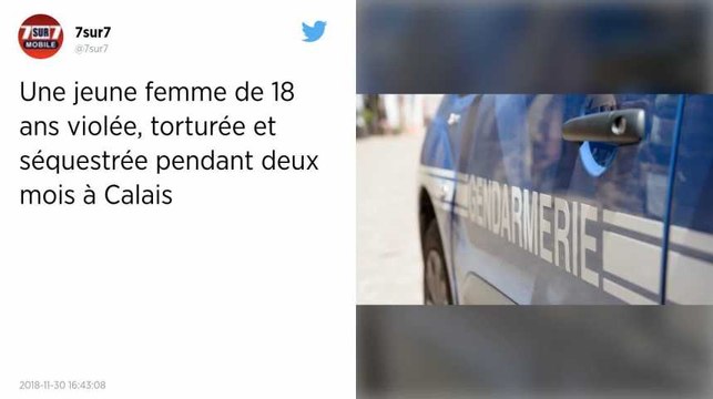 Calais. Trois personnes en garde à vue pour viols avec torture sur une femme de 18 ans.