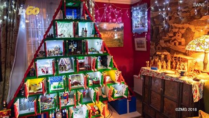 Stunning Advent Calendar Made from 450,000 LEGO Bricks Is Eight Feet of Christmas Cheer