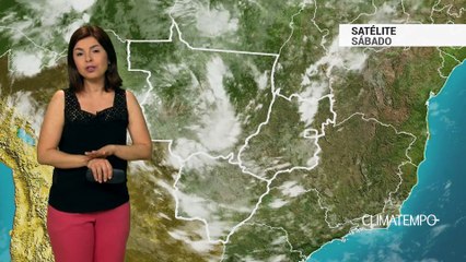 Previsão Centro-Oeste – Sábado de muita chuva