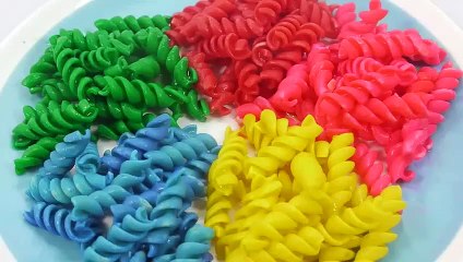 특별한 파스타 식용 색소 염색 시키기 요리 소꿉 놀이 팜팜 How To Make Color Pasta Recipe DIY Cooking PomPom !!