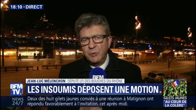 Dialogue gilets jaunes: Jean-Luc Mélenchon estime que le Premier ministre ne comprend pas la nature du mouvement