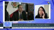 Durand: Hay un abandono estatal de la salud pública en Perú