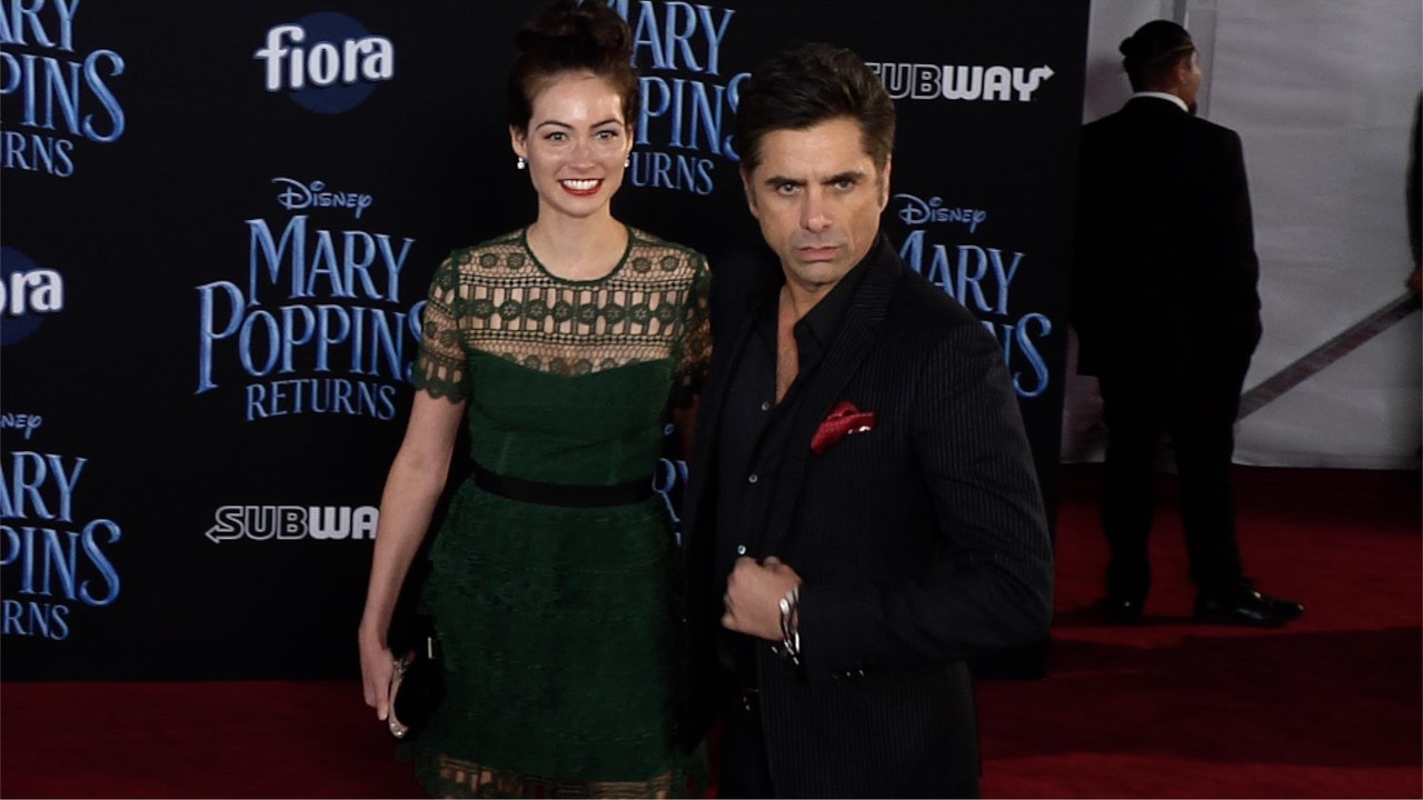 Caitlin Mchugh and John Stamos "Mary Poppins Returns" World Premiere Red Carpet