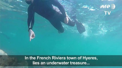 Exploring the watery remains of France's sunken Roman port