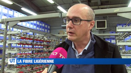 A la Une : Nous avons suivi le raccordement à la fibre du 100 000e client de la Loire. D'ici 2020, toutes les communes rurales auront Internet en Très Haut Débit.