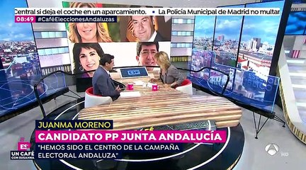 Juanma Moreno: "Vox, de una manera muy oportunista, ha utilizado algunos temas que son gancho y están pescando en río revuelto"