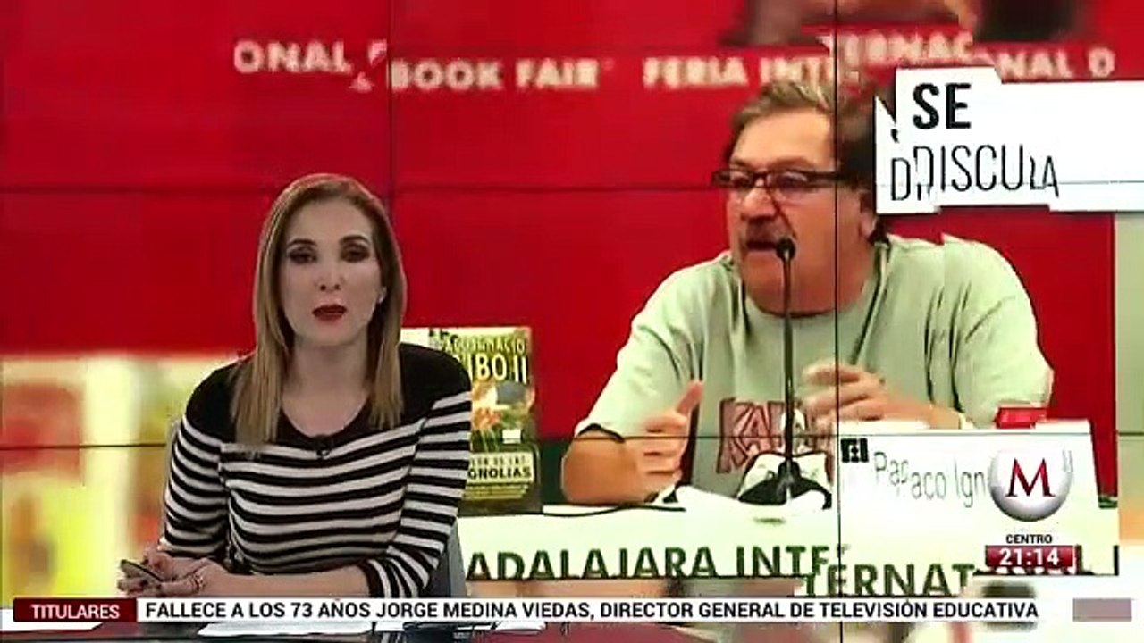 Poniatowska lamenta dichos de Paco Ignacio Taibo II