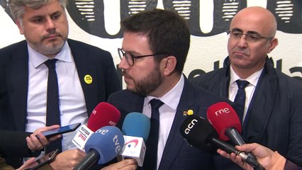 Aragonès dice que la Constitución no es el "marco de referencia" para la mayoría de los catalanes