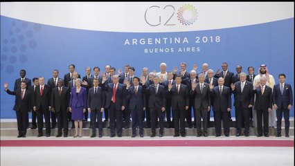 World Leaders Pose For Official G20 Summit 2018 Photo