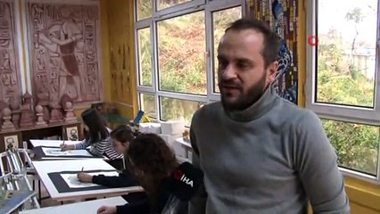 Zonguldaklı Öğrenciler Ağaç Sevgisini Anlatan Resimleriyle Japonya’daki Yarışmaya Katılacak