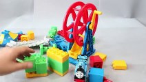 Thomas and Friends Train Tayo the Little Bus Garage Toy Surprise Eggs Learn Numbers Colors