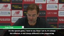It's the special game - Klopp on Merseyside derby
