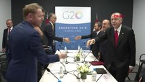 Cumhurbaşkanı Erdoğan, G20 Liderler Zirvesi'nde Hollanda Başbakanı Mark Rutte ile Görüştü