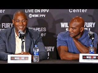 LEGENDS LIVE! Lennox Lewis / Evander Holyfield / Michael Spinks & More! | Wilder vs Fury