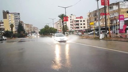 Mersin Anamur, Sağanakla Göle Döndü