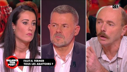 Un ancien patron d'abattoir face à une activiste de l'association L214