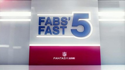 Fabs' five TEs you can trust down the stretch | NFL Fantasy Live