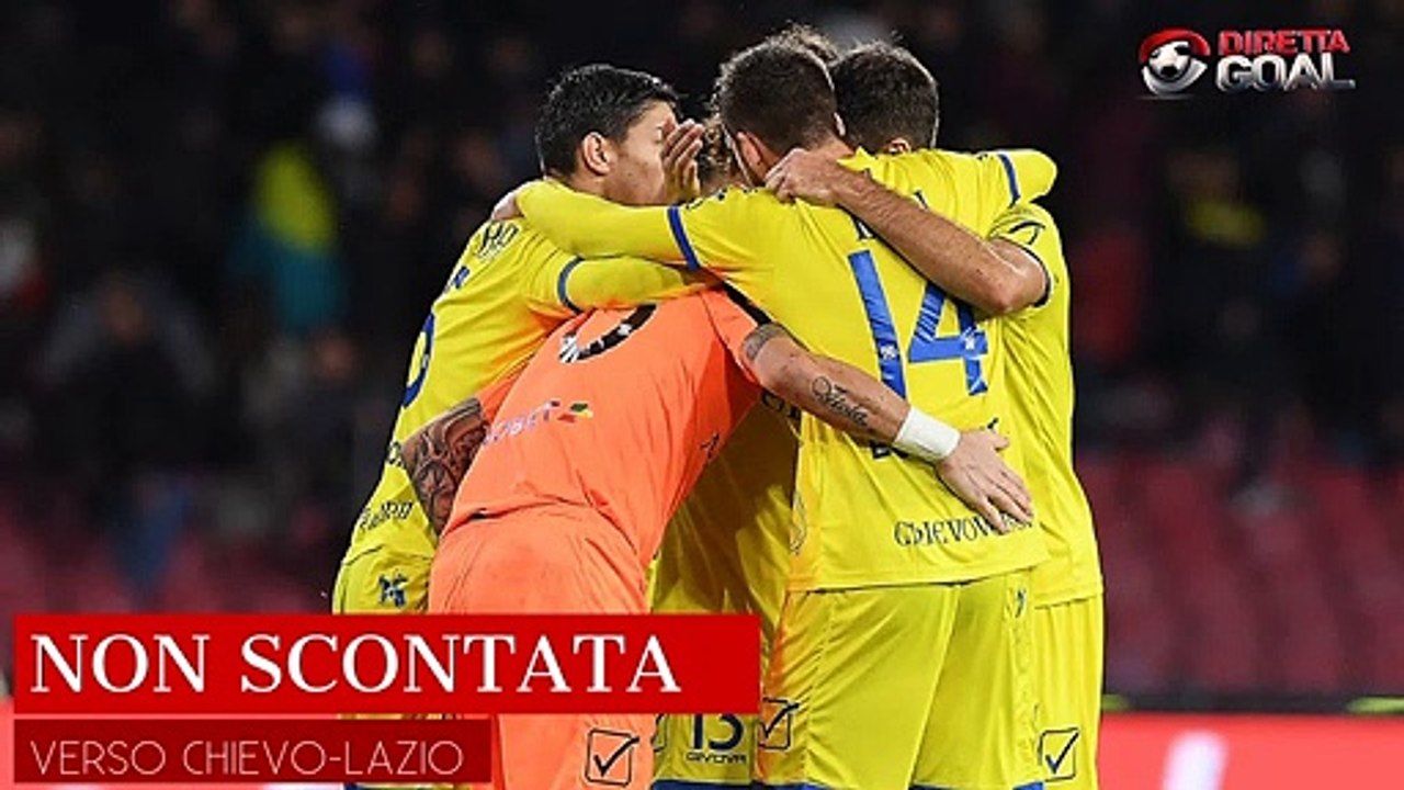 Serie A, domenica alle 18 Chievo-Lazio