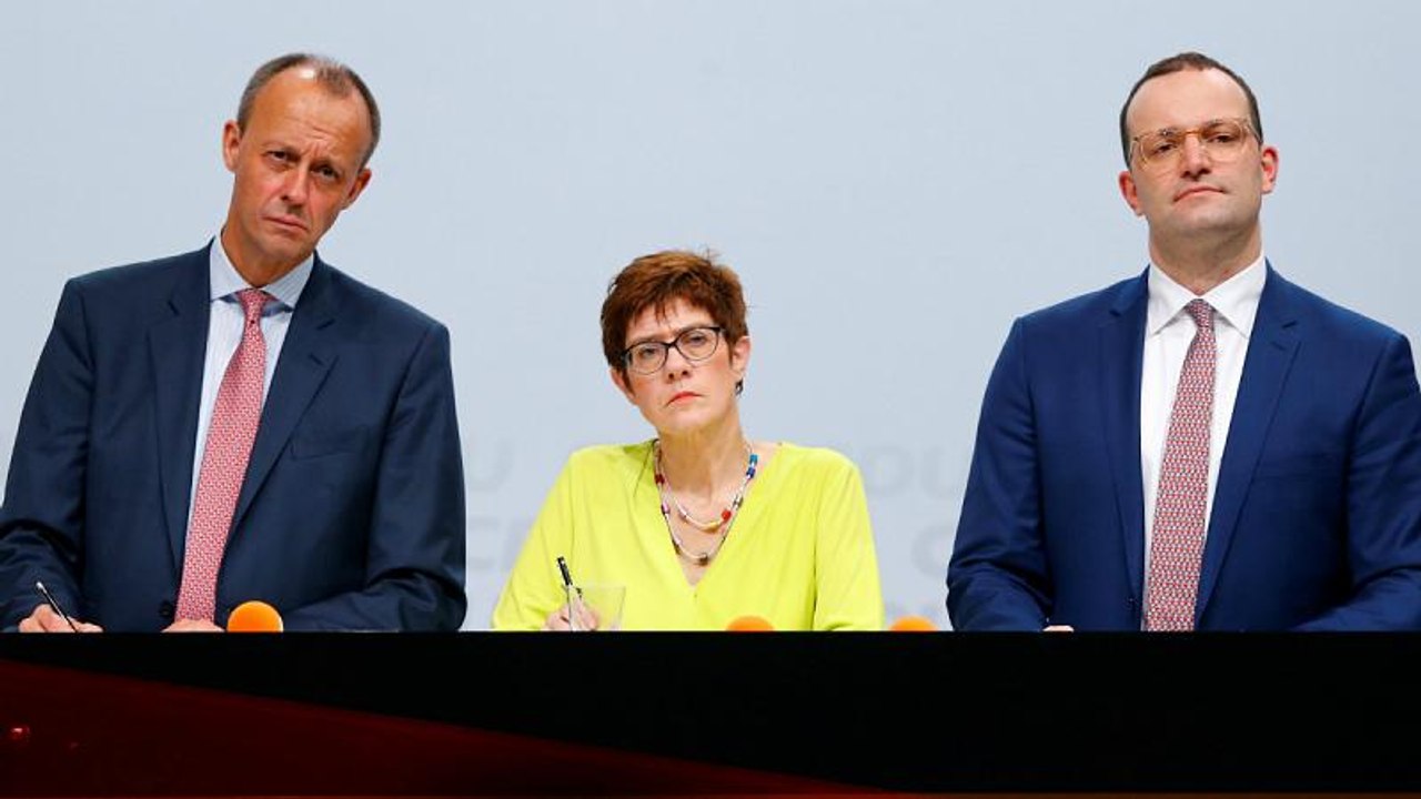 Langer Beifall in Berlin: Wer der 3 CDU-Bewerber hat die meisten überzeugt?