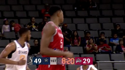 Bruno Caboclo goes up to get it and finishes the oop