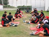 الحصة التدريبية الصباحية للفريق بالحديقة ب  Espérance Sportive de Tunis 01
