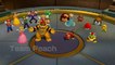 Super Mario Party Free Play - Peach v Bowser v Diddy Kong v Jr. Bowser Gameplay