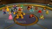 Super Mario Party Free Play - Peach v Bowser v Diddy Kong v Jr. Bowser Gameplay