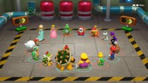 Super Mario Party Funny Minigames - Rosalina v Dry Bone v Hammer Bro v Mario Gameplay
