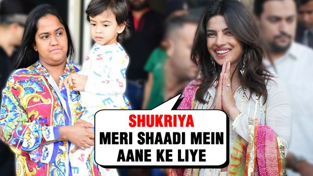 Salman Khan Sister Arpita Khan Reaches Jodhpur For Priyanka Nick Wedding