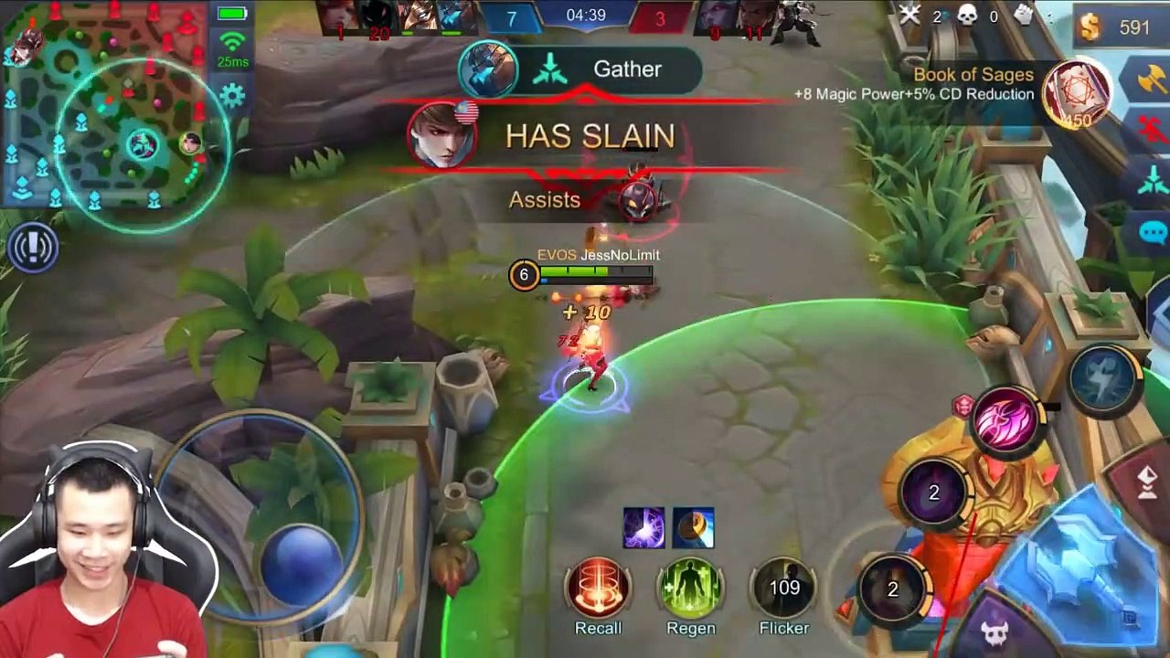 BUILD LUNOX TERKUAT DI DUNIA BY JESS NO LIMIT - MOBILE LEGENDS INDONESIA