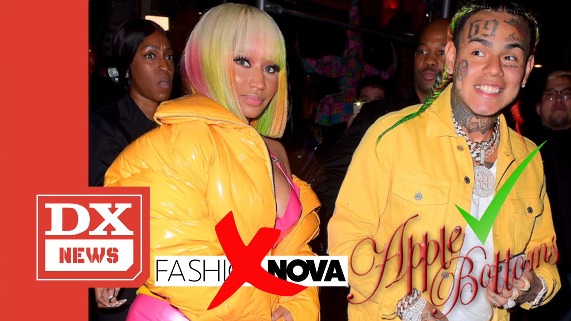 Nicki Minaj Made Tekashi 6ix9ine Change Lyrics Promoting Fashion Nova In “MAMA” Song With Kanye West