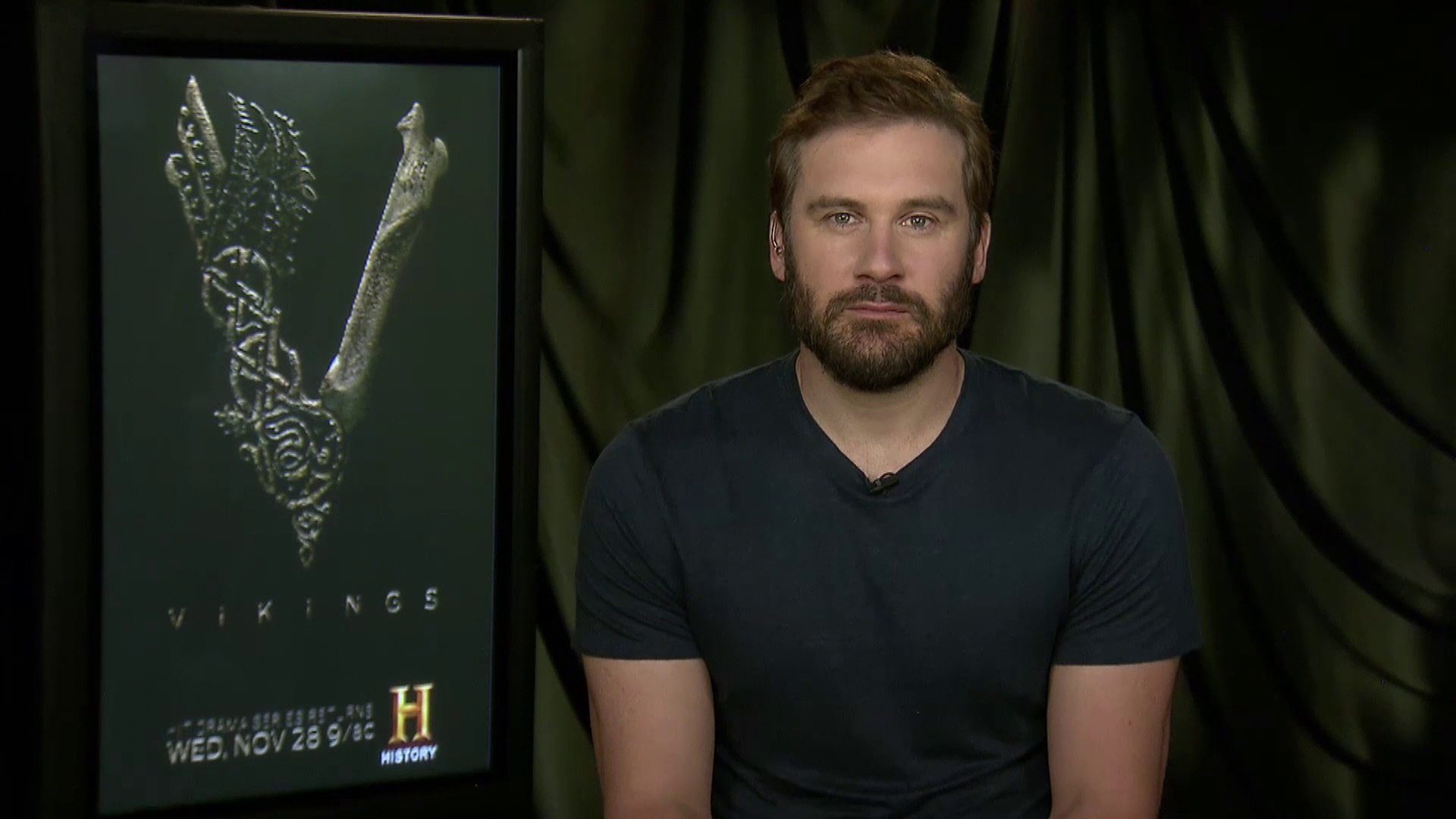 IR Interview: Clive Standen For Vikings [History-S5] - video