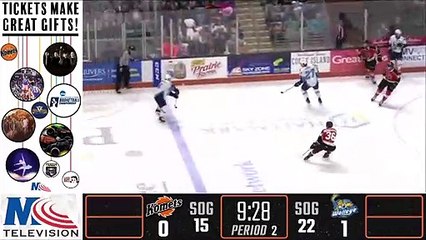 ECHL Toledo Walleye 2 at Fort Wayne Komets 3