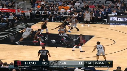 Houston Rockets at San Antonio Spurs Raw Recap