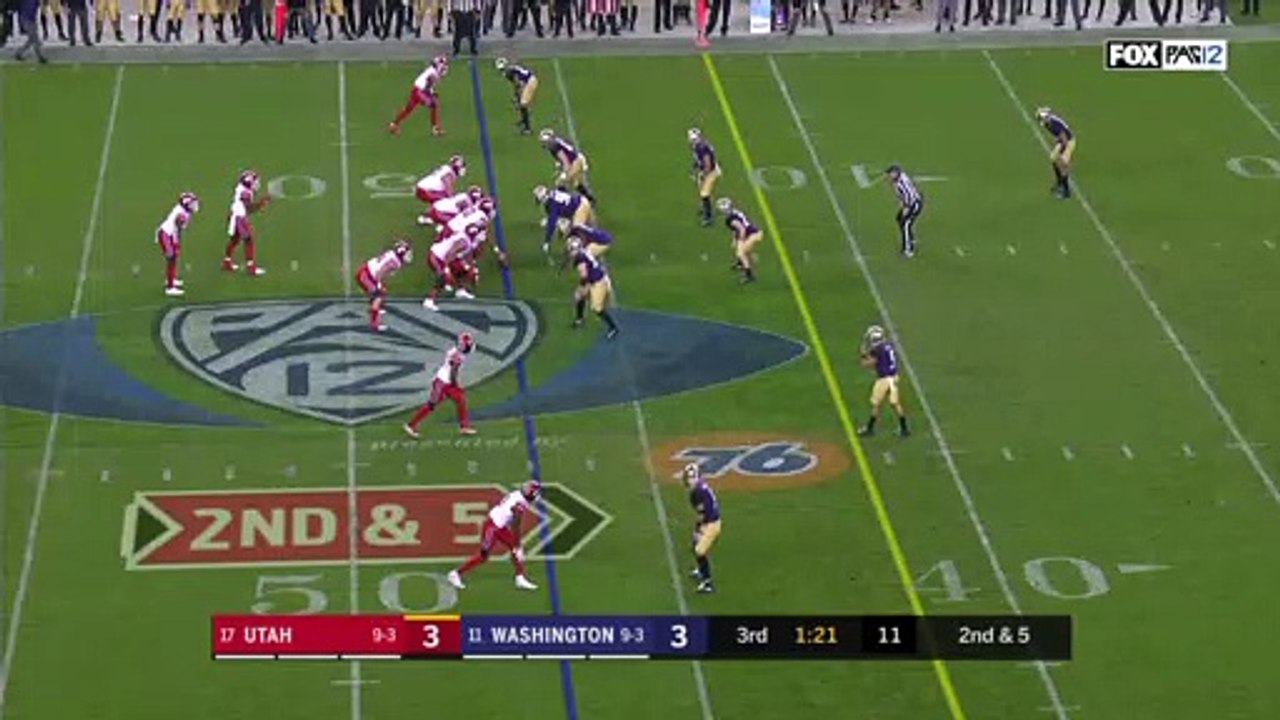 Washington DB Byron Murphy's Pick-6 Wins the Pac-12 Championship