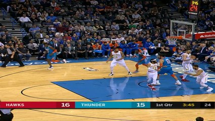 Atlanta Hawks at Oklahoma City Thunder Raw Recap