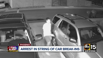 More than 20 vehicles burglarized in Phoenix, teen arrested