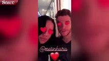 Adriana Lima, Metin Hara'yla öpüştüğü anların videosunu paylaştı