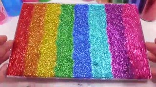 Water Balloons Glue Slime Mix Glitter Learn Colors Surprise Eggs Toys